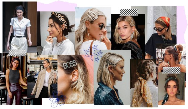 OS acessórios de cabelo SÃO UMA PEÇA CHAVE: