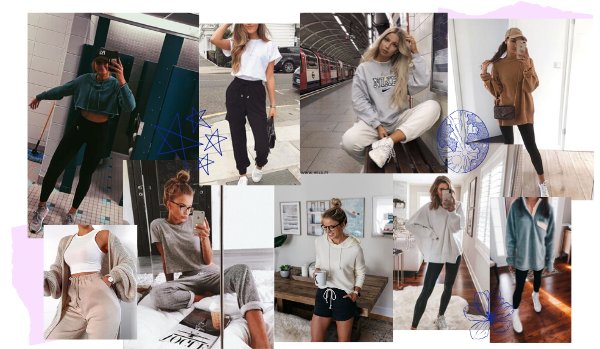 Modo confortável ativado: looks simples para estar em casa.