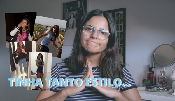 Reagi aos meus looks antigos c/ fotos | Youtube